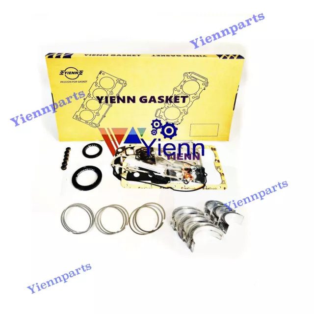 3TN84-RJ 3TN84-RJK Overhaul Re-ring Kit For Yanmar Engine John Deere 955 870 Set