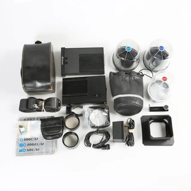 Lot of Hasselblad Medium Format Camera Accessories (Untested)