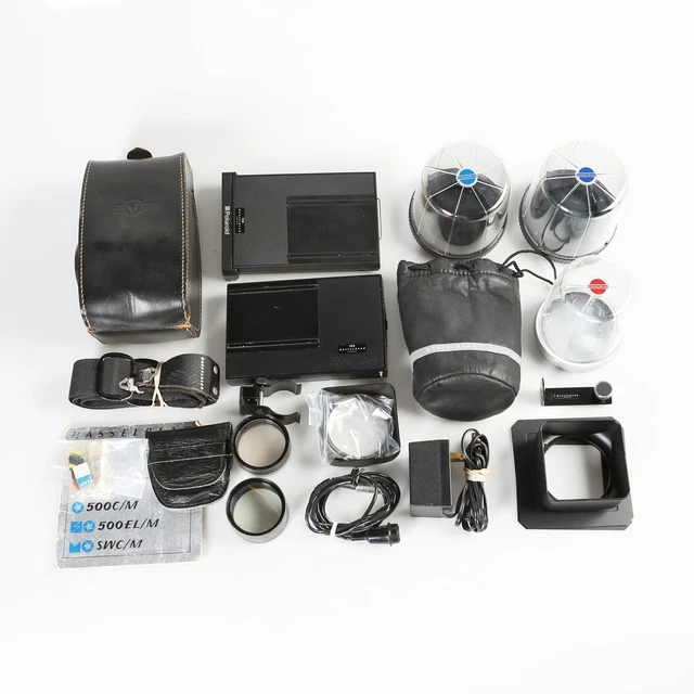 Lot of Hasselblad Medium Format Camera Accessories (Untested)