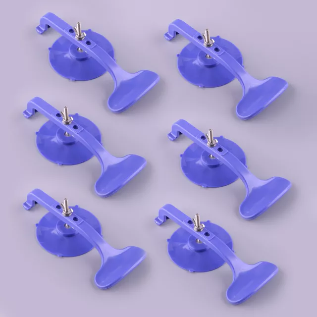 6x Suction Cup Clamp Fit For Car Convertible Windshield Repair Gluing
