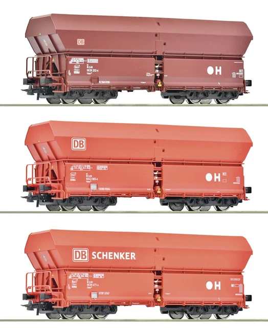 Wagon Bâché Roco HO DB Schenker Réf 67544 - Époque 6 - Avec Boîte - Occasion