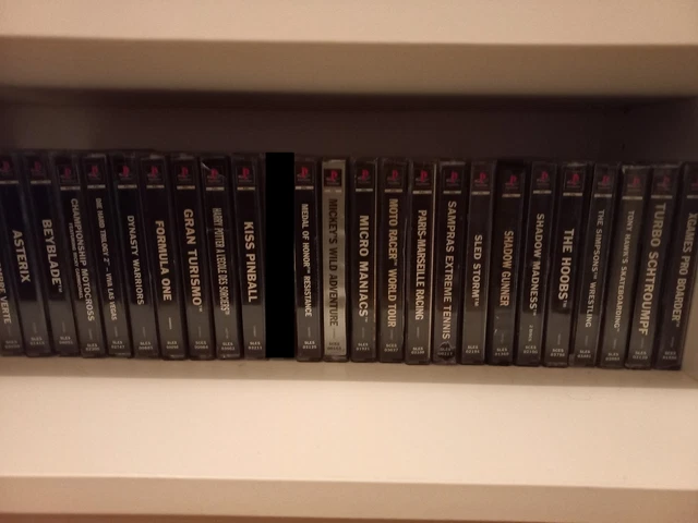 Lot De 25 Jeux PS1 - Sony PlayStation 1 - État Correct - Collection