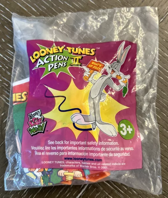 2001 Wendy’s Kid Meal - Looney Tunes Action Pens 2