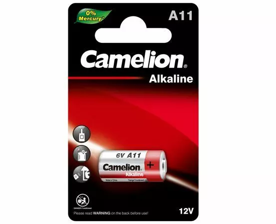 4 x Camelion A11 MN11 11A LR1016 L1016 Alkaline Batterie 6V im Blister 38mAh