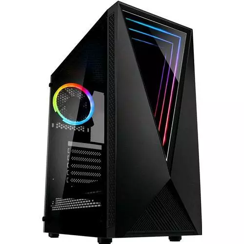 Kolink Void Boîtier Tour Mid RGB Gaming Avec Cadre Latéral IN Verre Trempé N