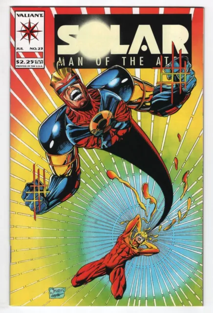 Solar Man Of Atom  #23  (Valiant 1991)   Vf-Nm