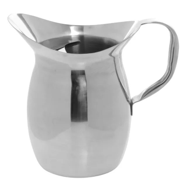 HUBERT® Pitcher with Ice Guard Stainless Steel 3 Quart