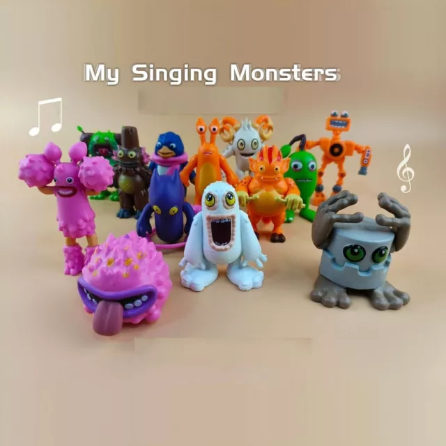 My Singing Monsters Model Building Blocks Toys Set Furcorn Wubbox Mammott  Bricks