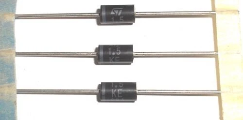 5 x 1.5KE68A – Diodes TVS 68V Unidirectionnelle