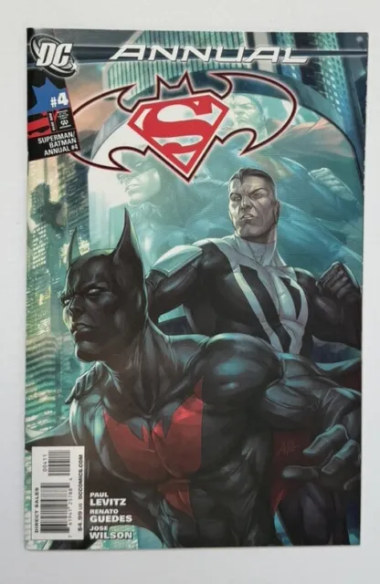 SUPERMAN / BATMAN ANNUAL #4 NM 2010 DC Comics 1st Official App Batman Beyond
