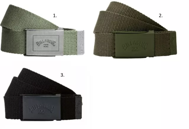 Selection of Billabong belts