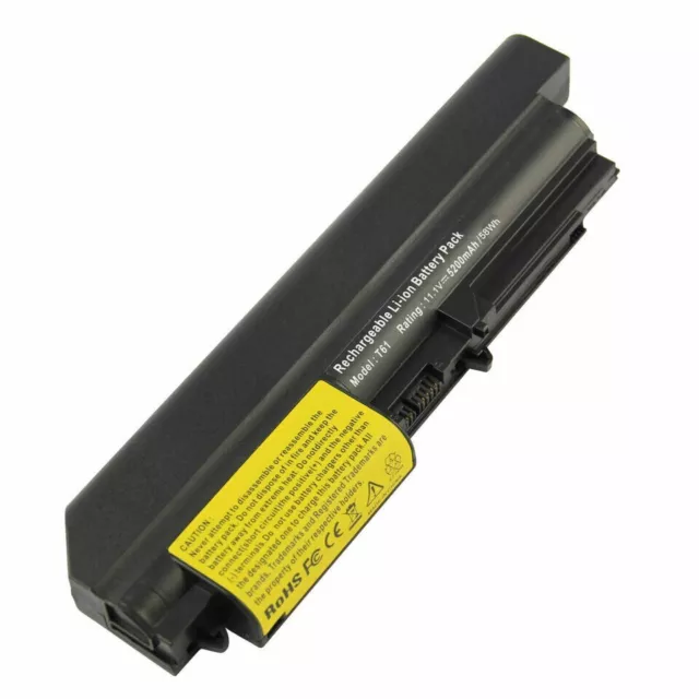 42T5225 6 Cell Battery for Lenovo IBM ThinkPad T61 R61 T61p R61i T400 R400 14.1"