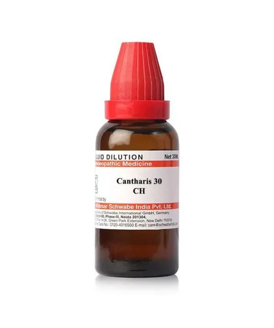 Dr Willmar Schwabe Cantharis 30 Ch (30ml) (Paquet De 2)
