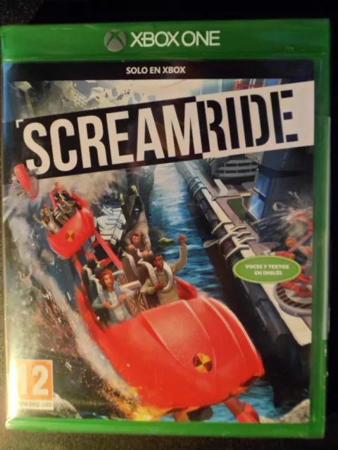 ScreamRide Xbox One Nuevo Scream Ride simulación montaña rusa PAL España