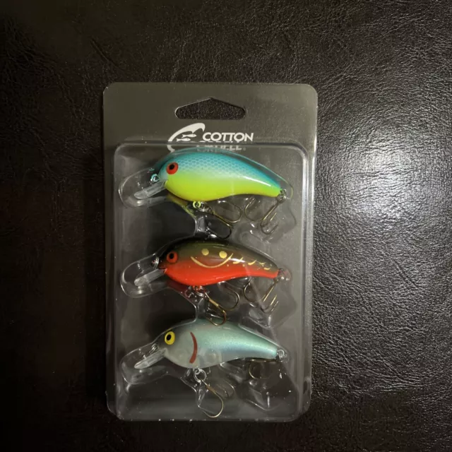 Cotton Cordell BIG-O CRANKBAIT, Pack of 3 Lures