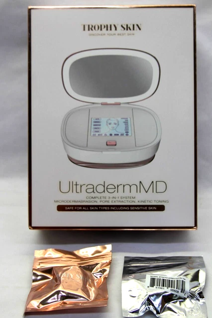UltradermMD By Trophy Piel Microdermabrasión Poros Extracción 3 n 1 Sistema SELLADO