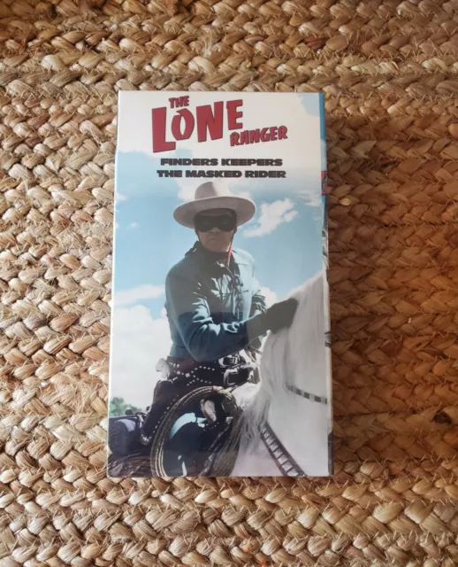 The Lone Ranger Finders Keepers The Masked Rider VHS Movie 1999 Remastered