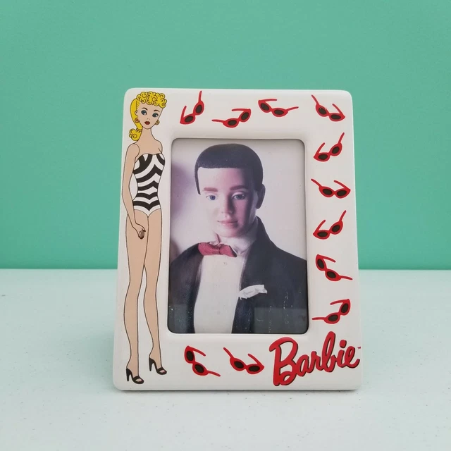 VINTAGE BARBIE PICTURE Frame Ken's picture in frame. 4x5 inches, pinup