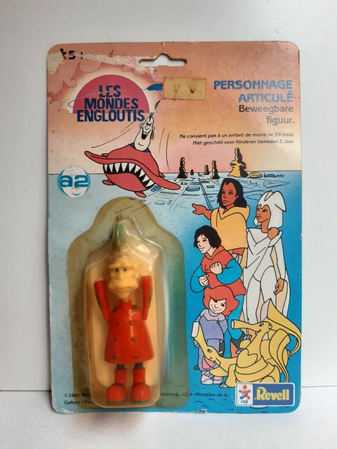 Figurine Bob Des Mondes Engloutis - CEJI-REVELL 1985 - Vintage France