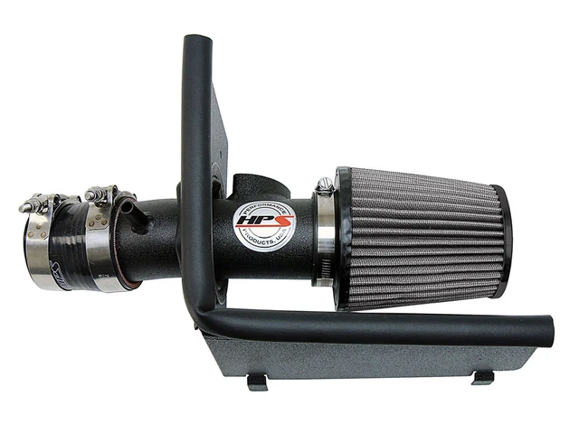 HPS Shortram Air Intake Kit + Heat Shield for Toyota 19-20 Yaris Sedan BLACK