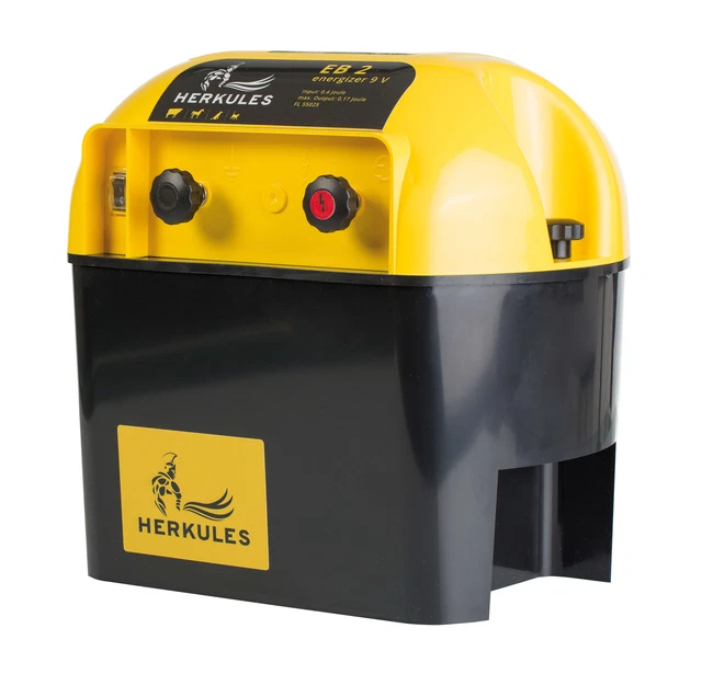 Weidezaungerät Herkules EB2 Elektrozaungerät Elektrozaun Batteriegerät 9 Volt