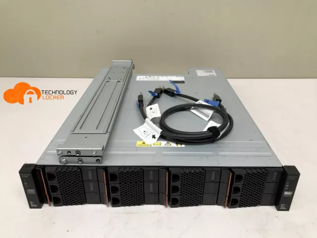 IBM Storwize V7000 2076-212 Storage Expansion Dual Controllers 8 x 4TB 00AR144