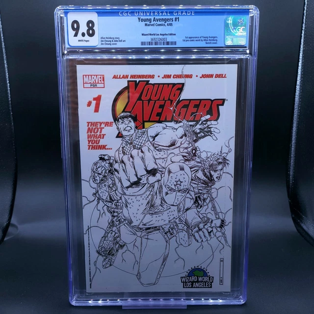 Young Avengers 1 CGC 9.8 Wizard World Variant 1st Appearance Kate Bishop Disney+