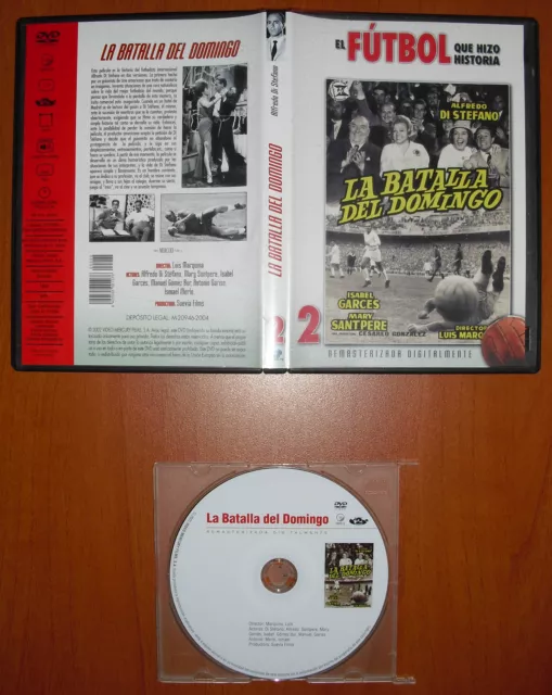 La batalla del domingo [DVD] 2 El fútbol que hizo historia, Alfredo Di Stéfano