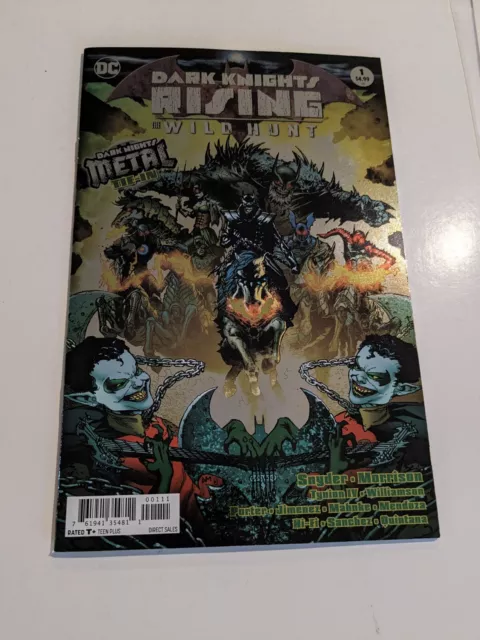 Batman: Dark Knights Rising Wild Hunt #1 Metal Tie-In  - DC Comics 2018