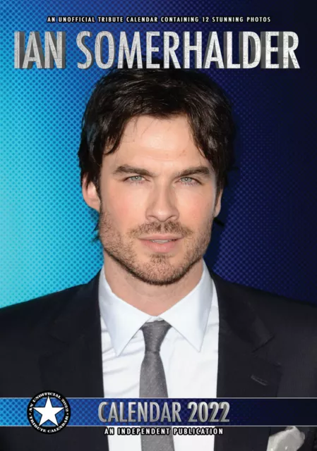 IAN SOMERHALDER  2022  Tributekalender Wandkalender  NEU Din A3