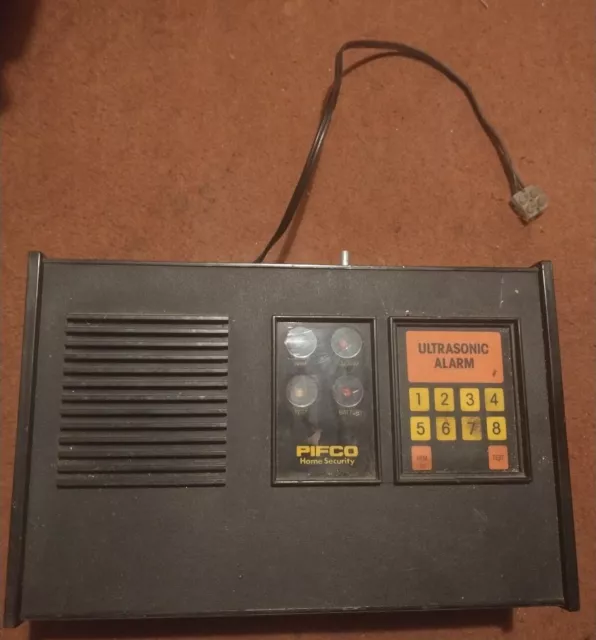 Alarma ultrasónica vintage de seguridad para el hogar Pifco