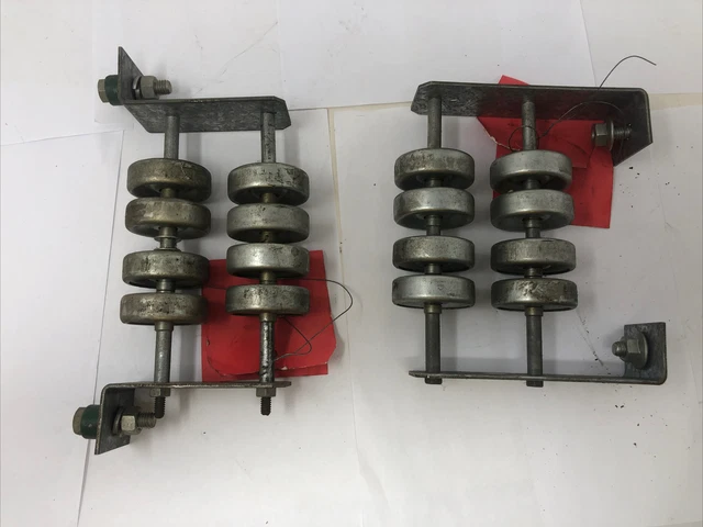 Rapistan F Wheels For Conveyor Belt System - Preowned
