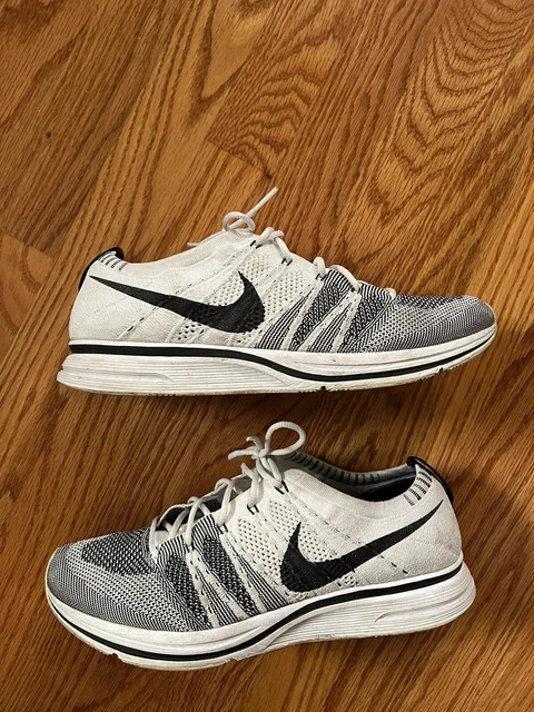 2012 NIKE FLYKNIT Trainer Black White Kanye Sz 11 80.00 PicClick