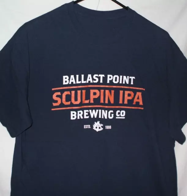Ballast Point Brewing Co Sculpin IPA T Shirt Size L Drink Beer