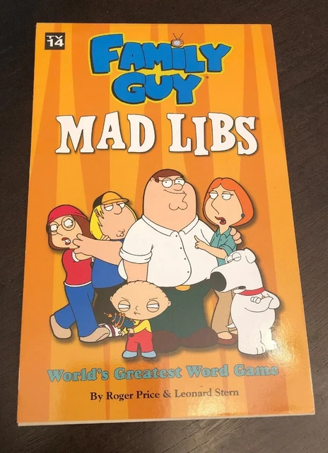 MAD LIBS: FAMILY Guy Mad Libs by Roger Price and Leonard Stern (2007