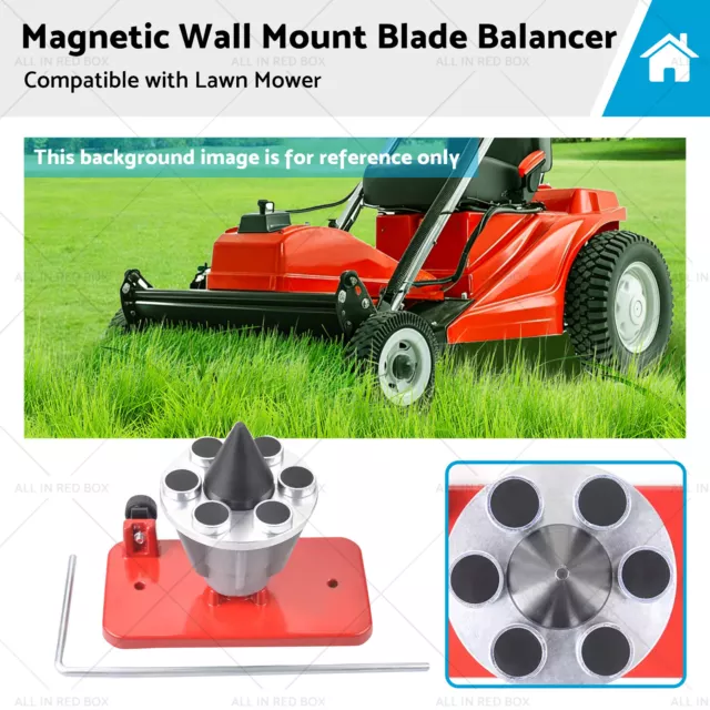 Magnetic Wall Mount Blade Balancer Suitable for Lawn Mower 42-047 339075B