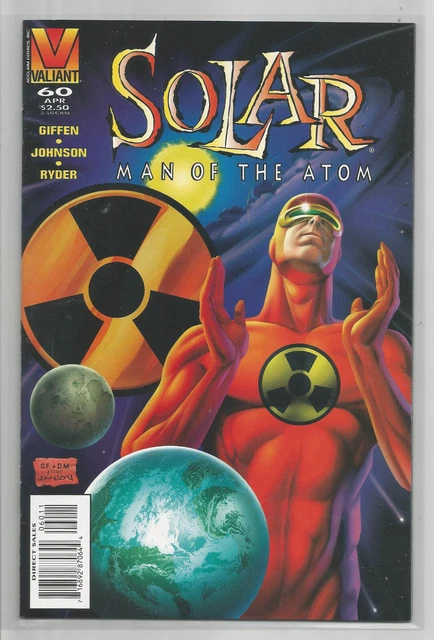 Solar Man Of The Atom # 60 * Last Issue * Low Print Run * Valiant Comics * 1996