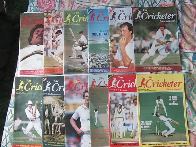 THE CRICKETER INTERNATIONAL magazine  1982 (choose issue/s)