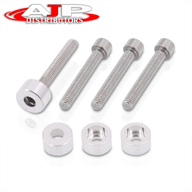T6061 Distributor Cup Washer Silver For Civic Integra Del Sol Crx B18 B-Series