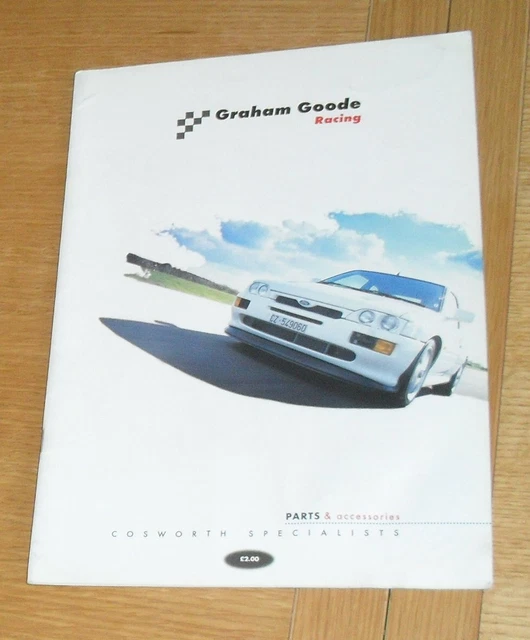 FORD ESCORT RS Cosworth Graham Goode Racing Accesories Brochure 1995 £ ...