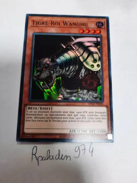 Yu-Gi-Oh ! Tigre-Roi Wanghu OP24-FR004 Super rare