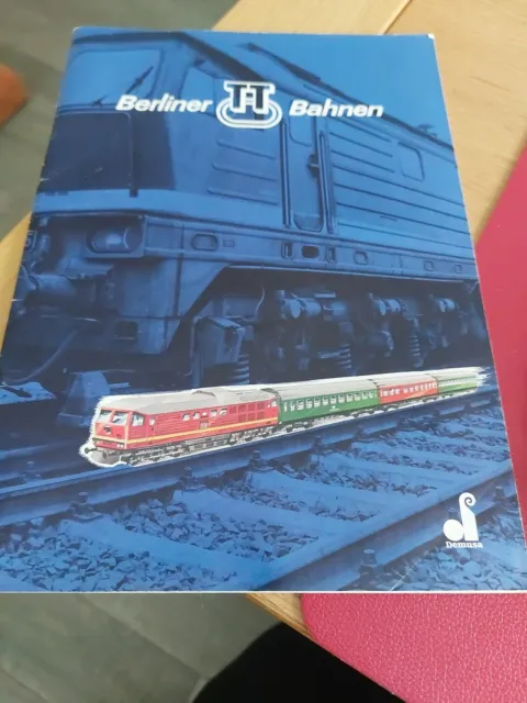 Berliner TT Bahnen Katalog/guter Zustand