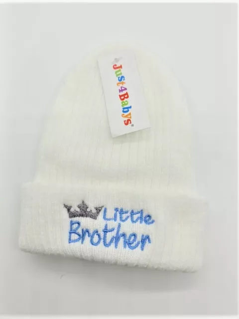 Baby  Embroidered Hat little Brother/ Sister new 2021