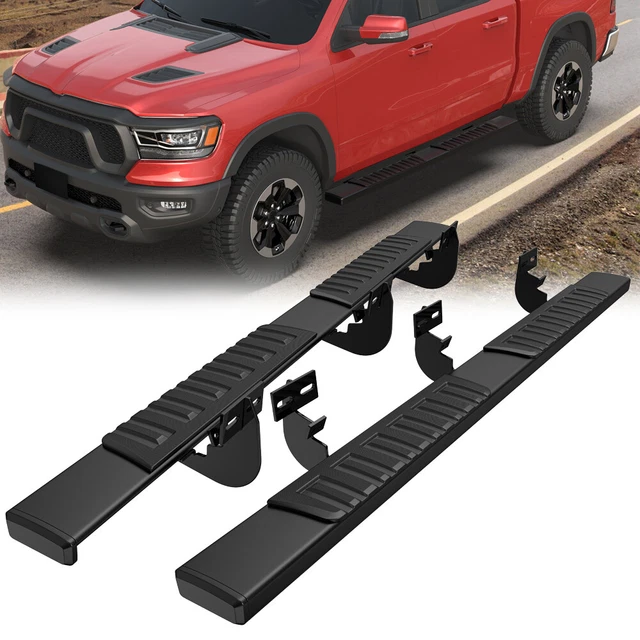6& RUNNING BOARDS Side Steps Neft Bars For Dodge Ram 1500 2500 3500