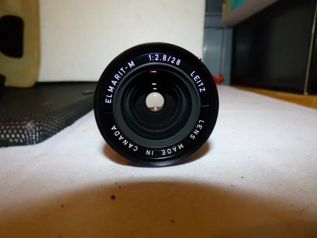 Leica / Leitz Elmarit-M  2,8  / 28 mm  Objektiv Canada, Top Zustand, 23542
