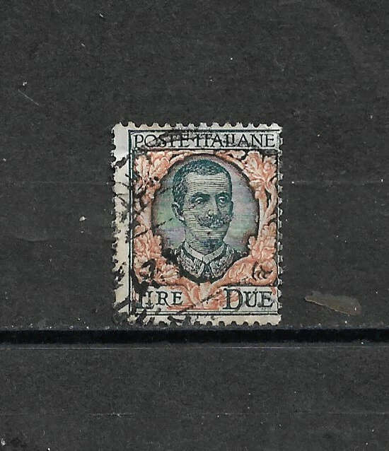 Timbres ITALIE - 145 (o) - Emmanuel Victor King III (2) - 1923 - 2 photos