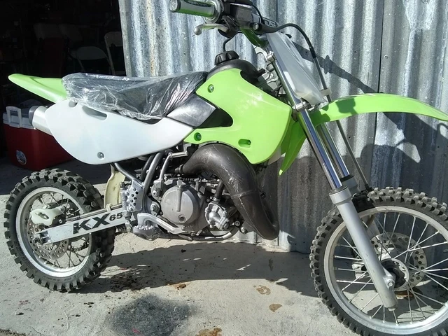 Green Plastic Fender Body Fairing Kit Fuel Tank For Kawasaki KLX110