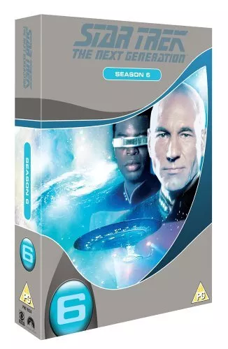 Star Trek The Next Generation - Season 6 (Slimline Edition) [DVD] - DVD  8YVG