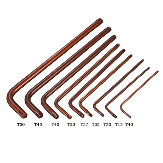 Herramienta de llave tensor destornillador Torx de doble extremo T50 T30 T20 T25 T10 T15