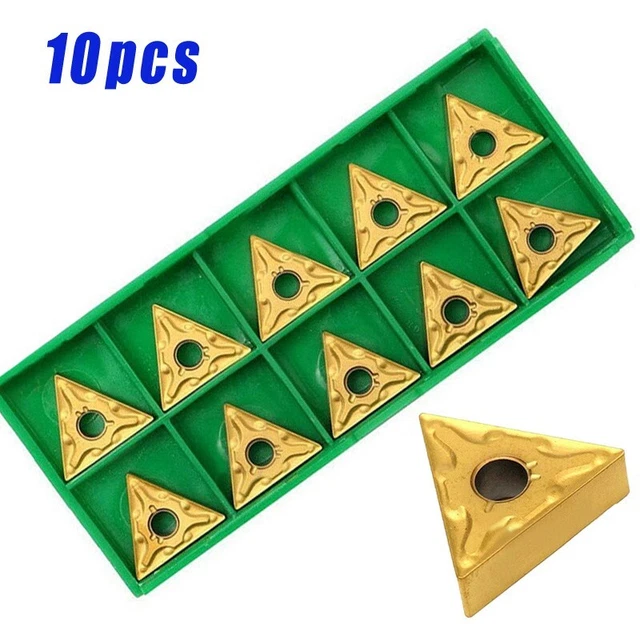 10x TNMG160404 CNC Carbide Insert For Lathe Turning Holder Bar Metalworking Tool